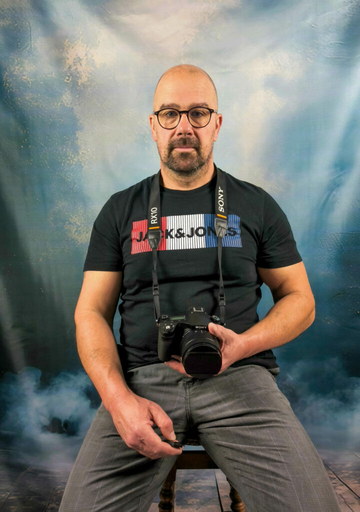 photo de profil photographe